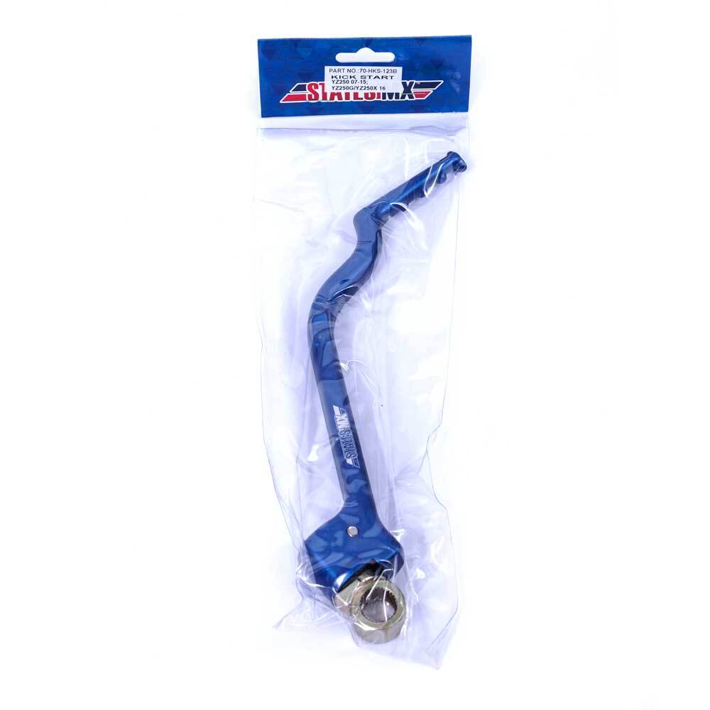 States MX - ALLOY KICKSTART LEVER YAM STATES MX BLUE - Shark Leathers