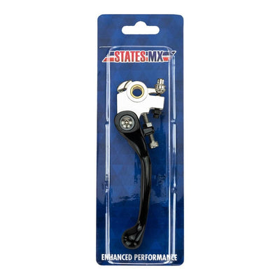 STATES MX LEVER CLUTCH STD FLEX - HONDA CRF450R 21 - BLACK