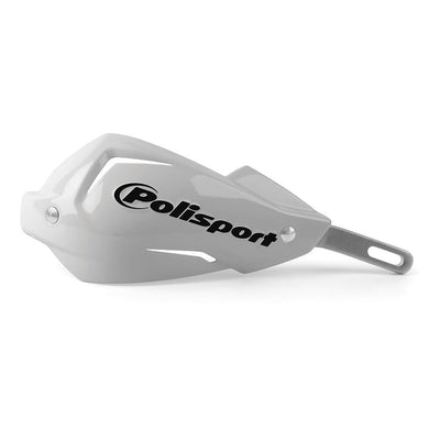 POLISPORT TOUQUET HANDGUARDS - WHITE