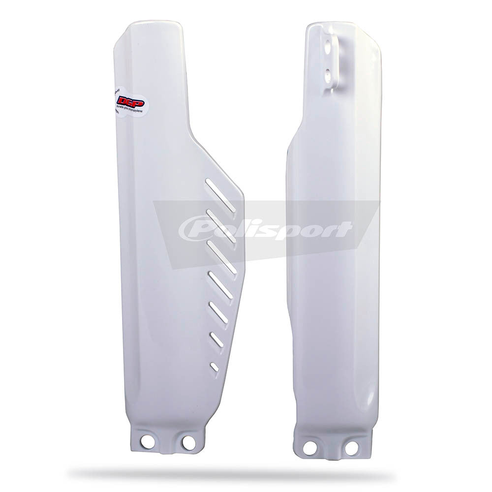 Polisport - POLISPORT FORK PROTECTORS CRF150 WHITE [B7] - Shark Leathers