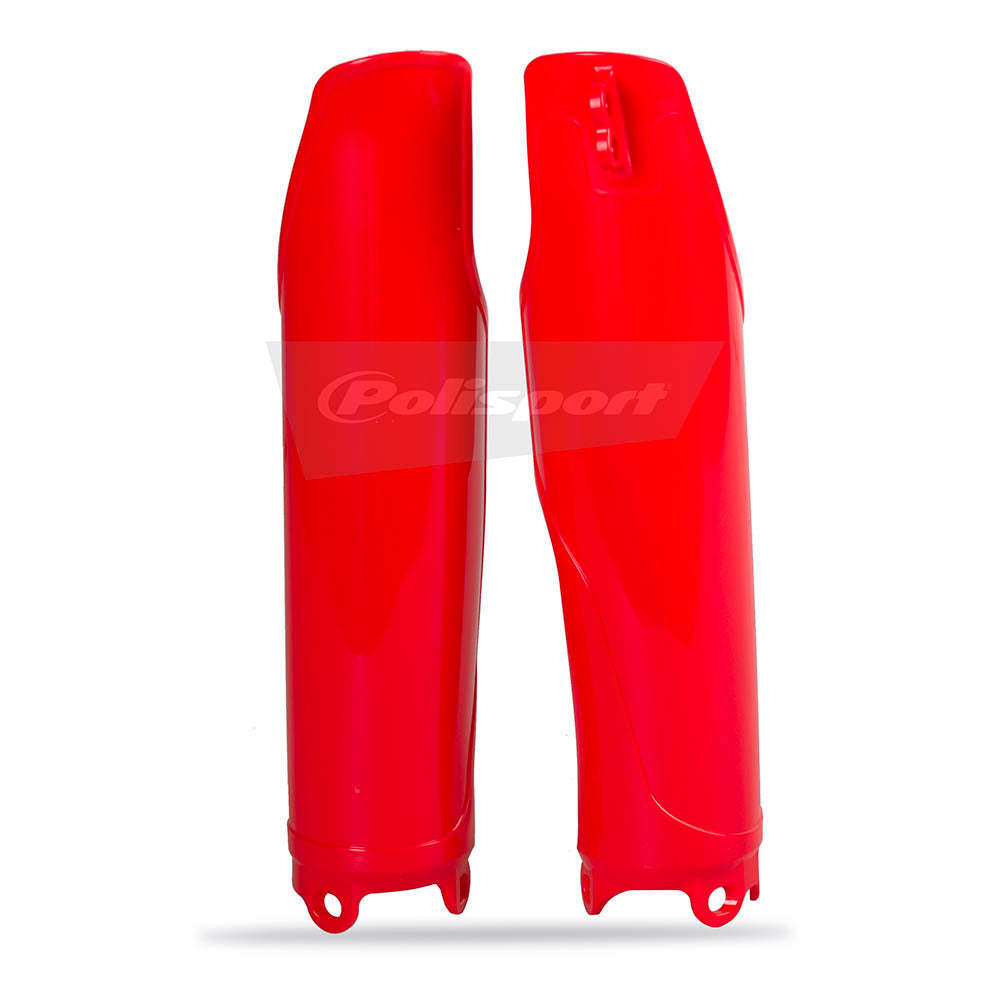 Polisport - POLISPORT FORK PROTECTORS CR125/250 04-07/CRF 04-UP - RED [B8] - Shark Leathers