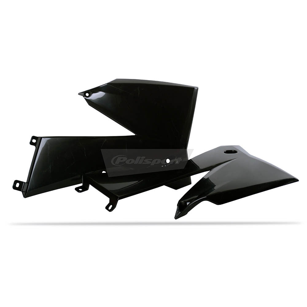 Polisport - POLISPORT RAD SHROUDS SX EXC BLACK [B6] - Shark Leathers