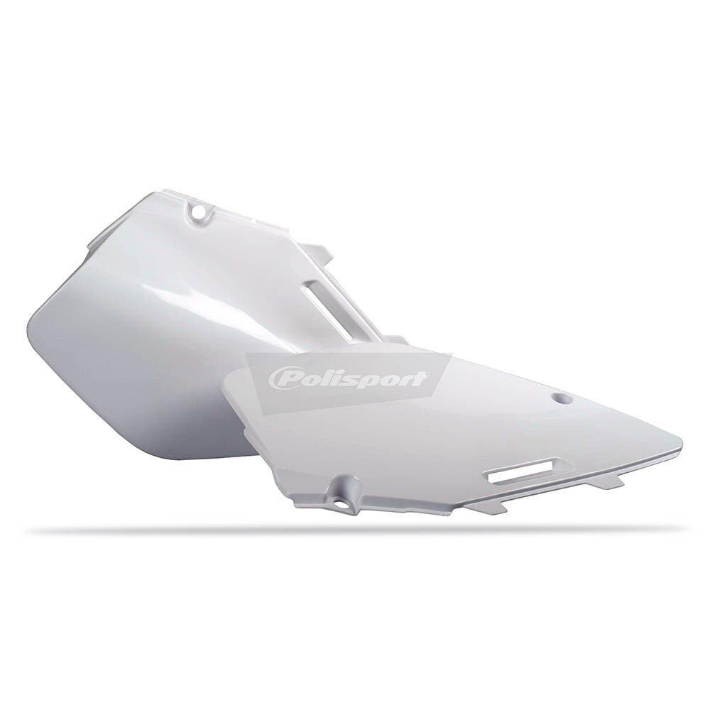 Polisport - POLISPORT SIDE COVERS RM WHITE [B5] - Shark Leathers
