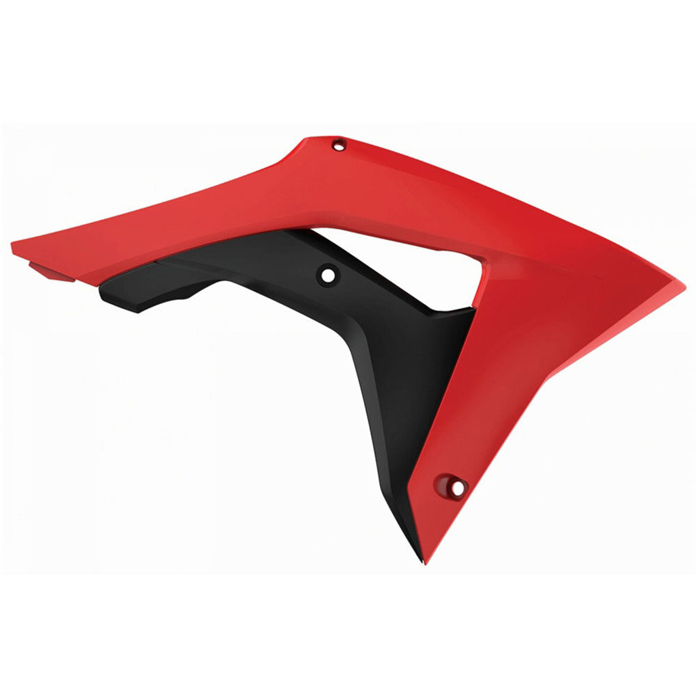 Polisport - POLISPORT RAD SHROUDS HONDA - RED-BLACK (01) - Shark Leathers