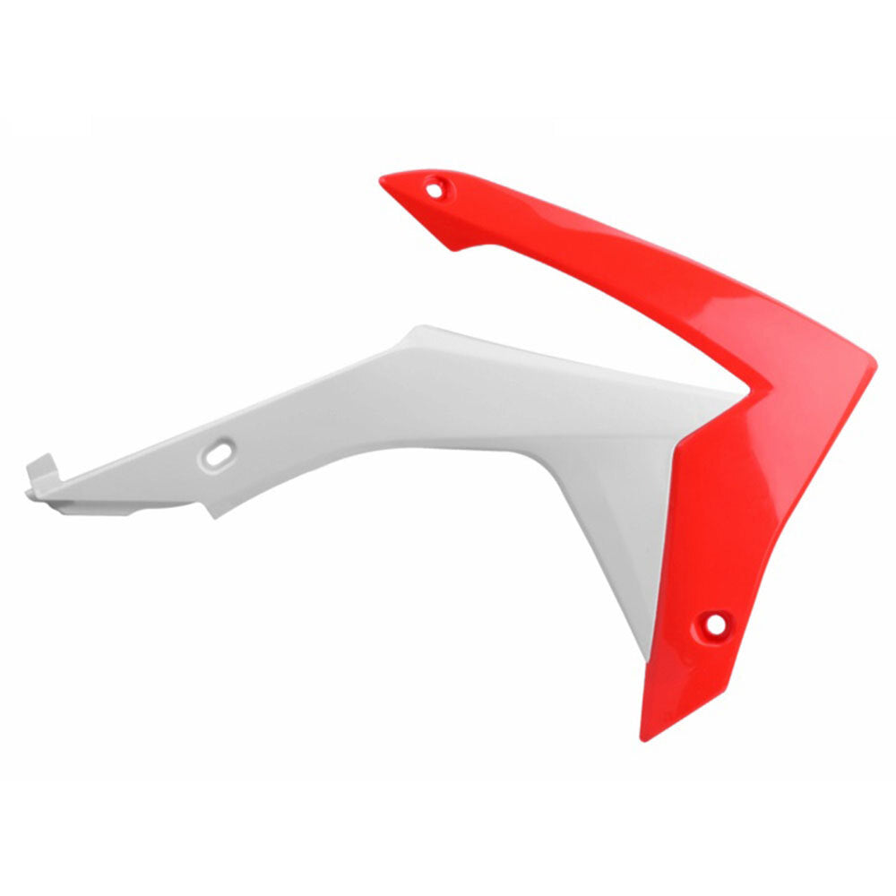 Polisport - POLISPORT RAD SHROUDS HONDA CRF250R 14-17/CRF450R 13-16 - RED/WHITE OEM - Shark Leathers