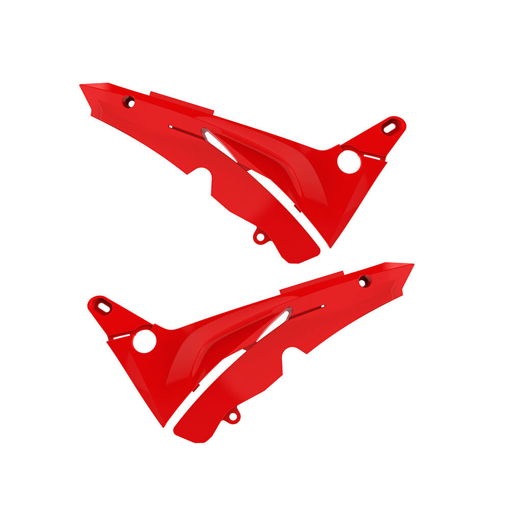 Polisport - POLISPORT AIRBOX COVERS HONDA RESTYLE - RED - Shark Leathers