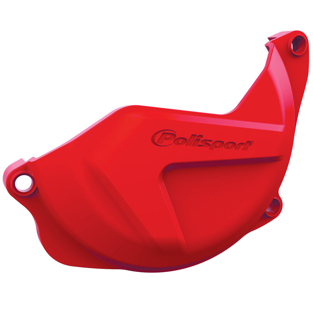 Polisport - POLISPORT CLUTCH COVER PROTECTOR HONDA - RED [B10] - Shark Leathers