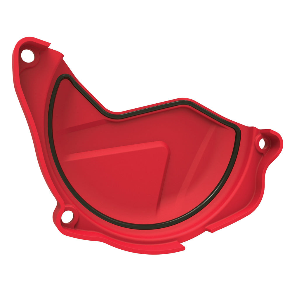 Polisport - POLISPORT CLUTCH COVER PROTECTOR HONDA - RED [B10] - Shark Leathers
