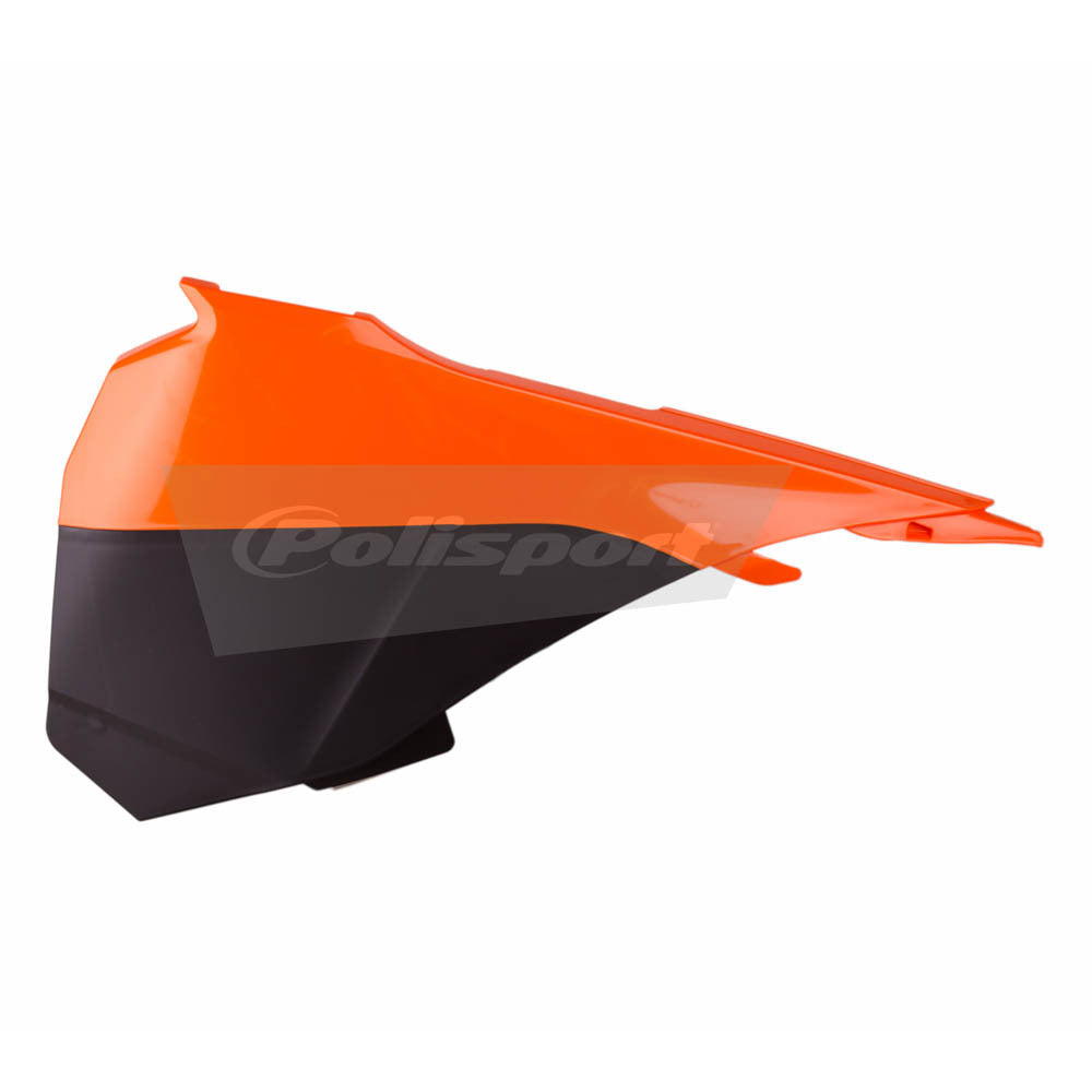 Polisport - POLISPORT AIRBOX COVER (L/H ONLY) KTM 85 SX 13 ORANGE/BLACK [B20] - Shark Leathers