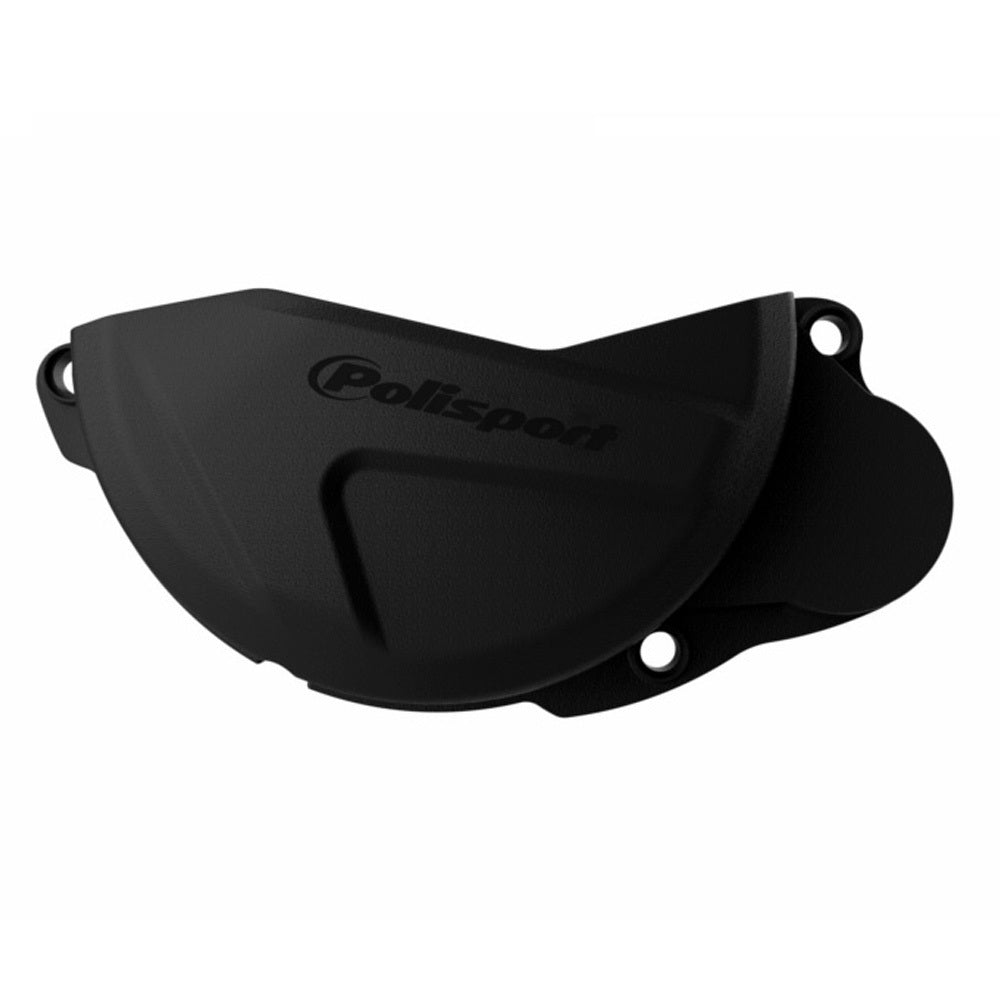 Polisport - POLISPORT CLUTCH COVER PROTECTOR YAM - BLACK [B10] - Shark Leathers