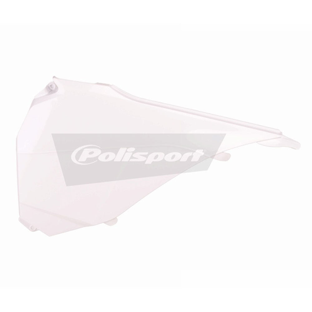 Polisport - POLISPORT AIRBOX COVERS KTM EXC/EXC-F MODELS 14-15 - WHITE [B10] - Shark Leathers