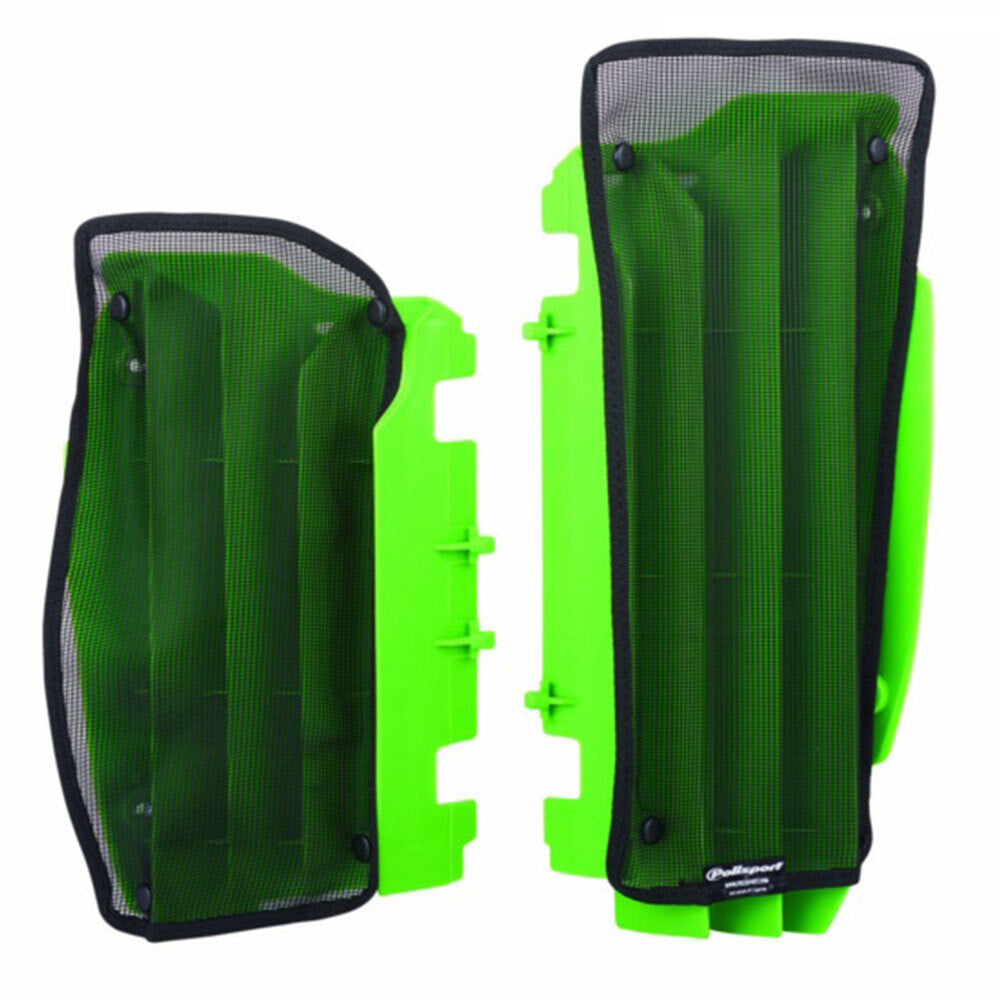 Polisport - POLISPORT RADIATOR LOUVER MESH KAW KX450F 12-15 [B20] - Shark Leathers