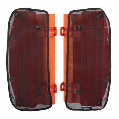 Polisport - POLISPORT RADIATOR LOUVER MESH HON CRF250R 10-13 [B20] - Shark Leathers