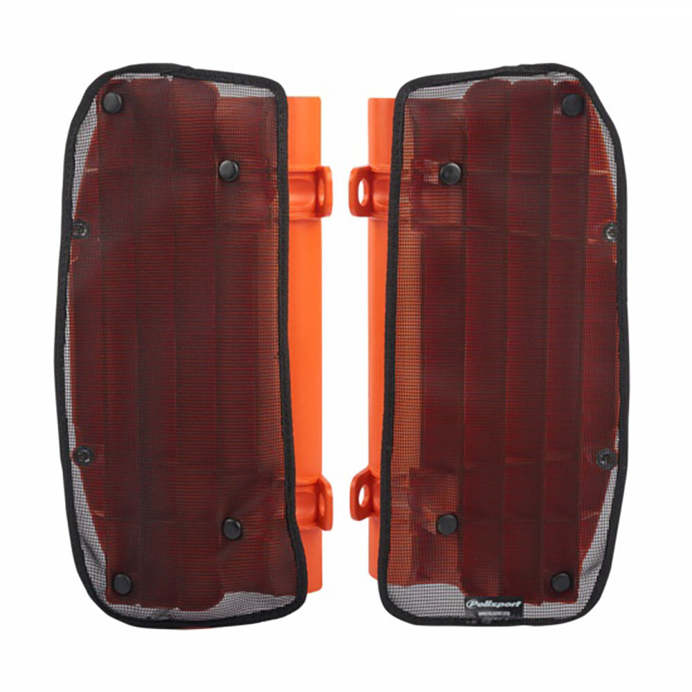 Polisport - POLISPORT RADIATOR LOUVER MESH KTM SX/SXF/EXC 07-15 [B20] - Shark Leathers
