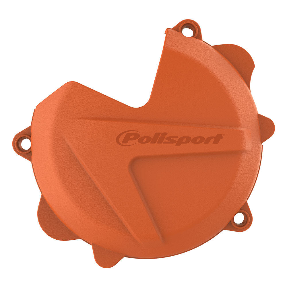 Polisport - POLISPORT CLUTCH COVER KTM/HUSQ - ORANGE - Shark Leathers