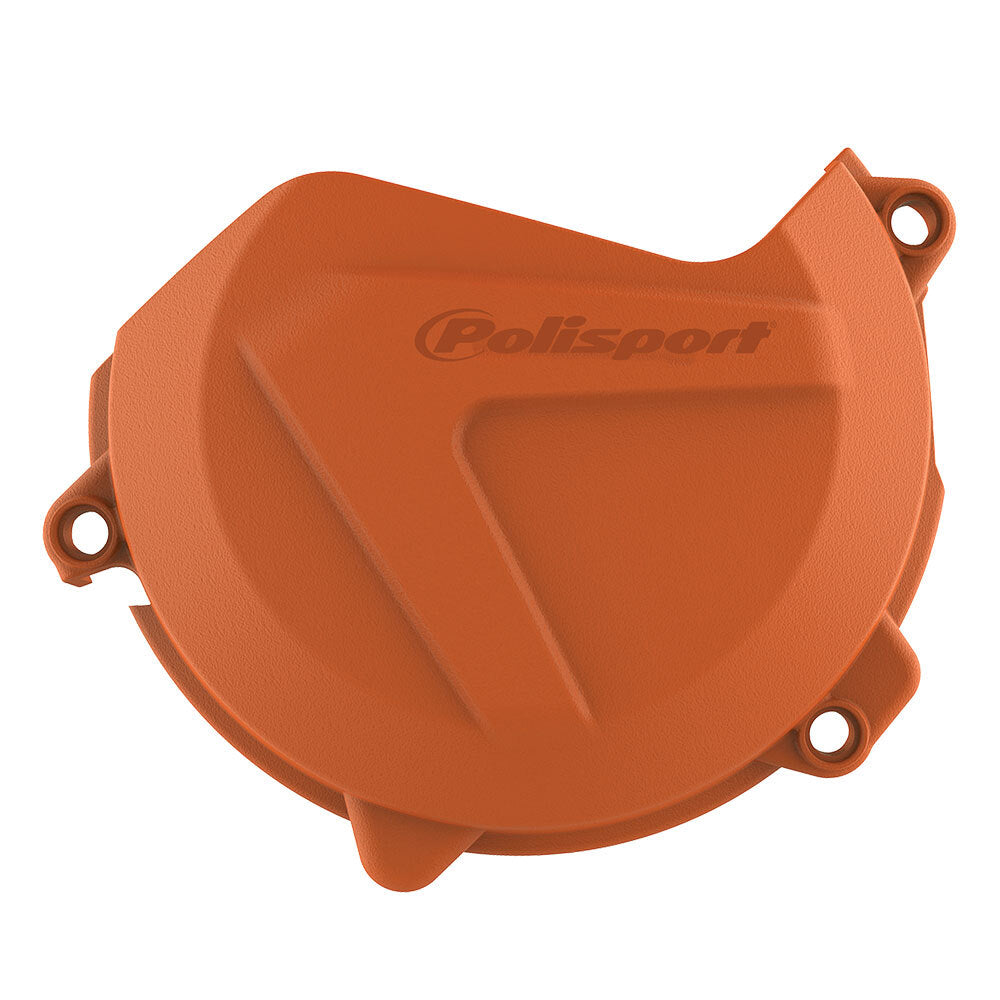 Polisport - POLISPORT CLUTCH COVER KTM/HUSQ - ORANGE - Shark Leathers