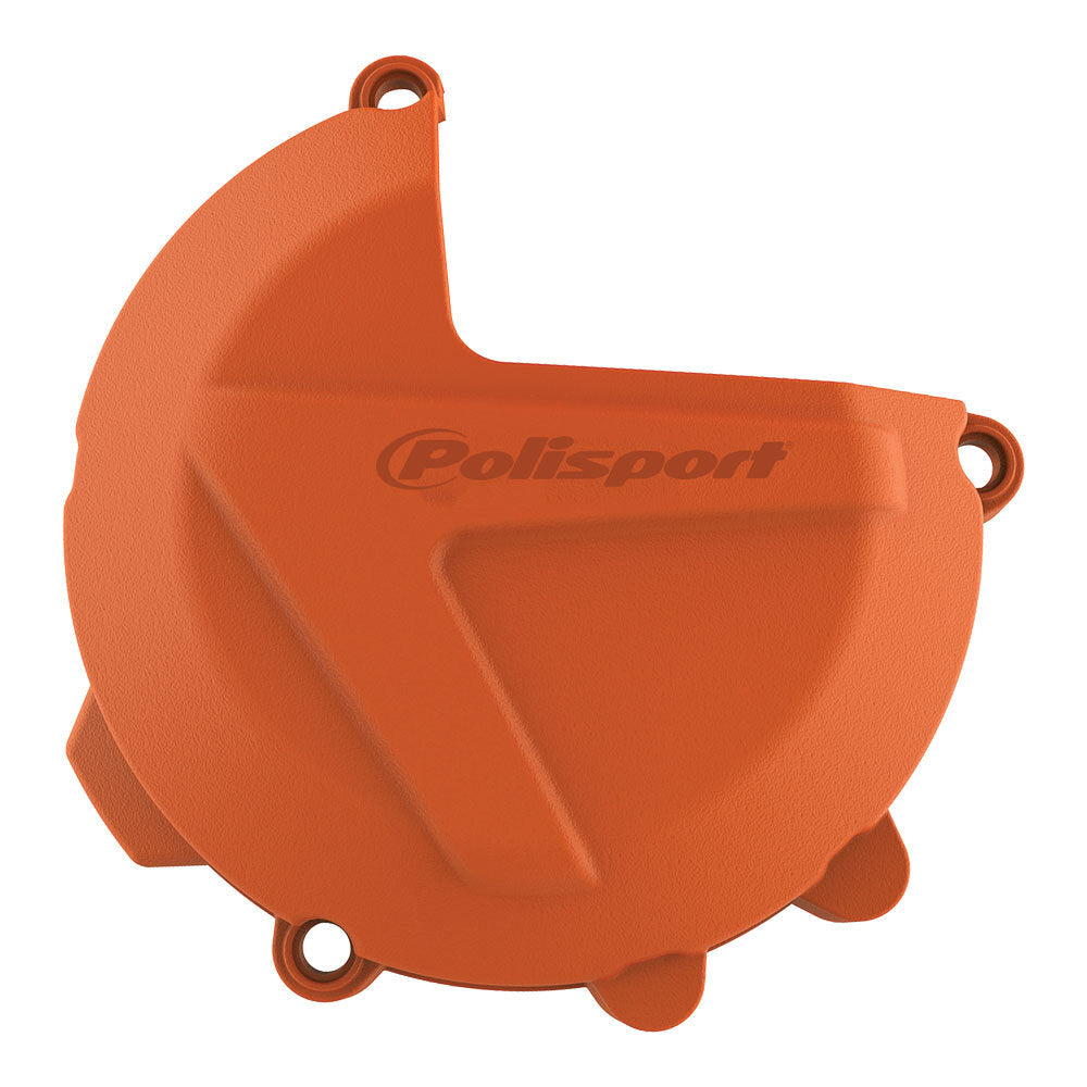 Polisport - POLISPORT CLUTCH COVER PROTECTOR KTM/HUSQ - ORANGE - Shark Leathers