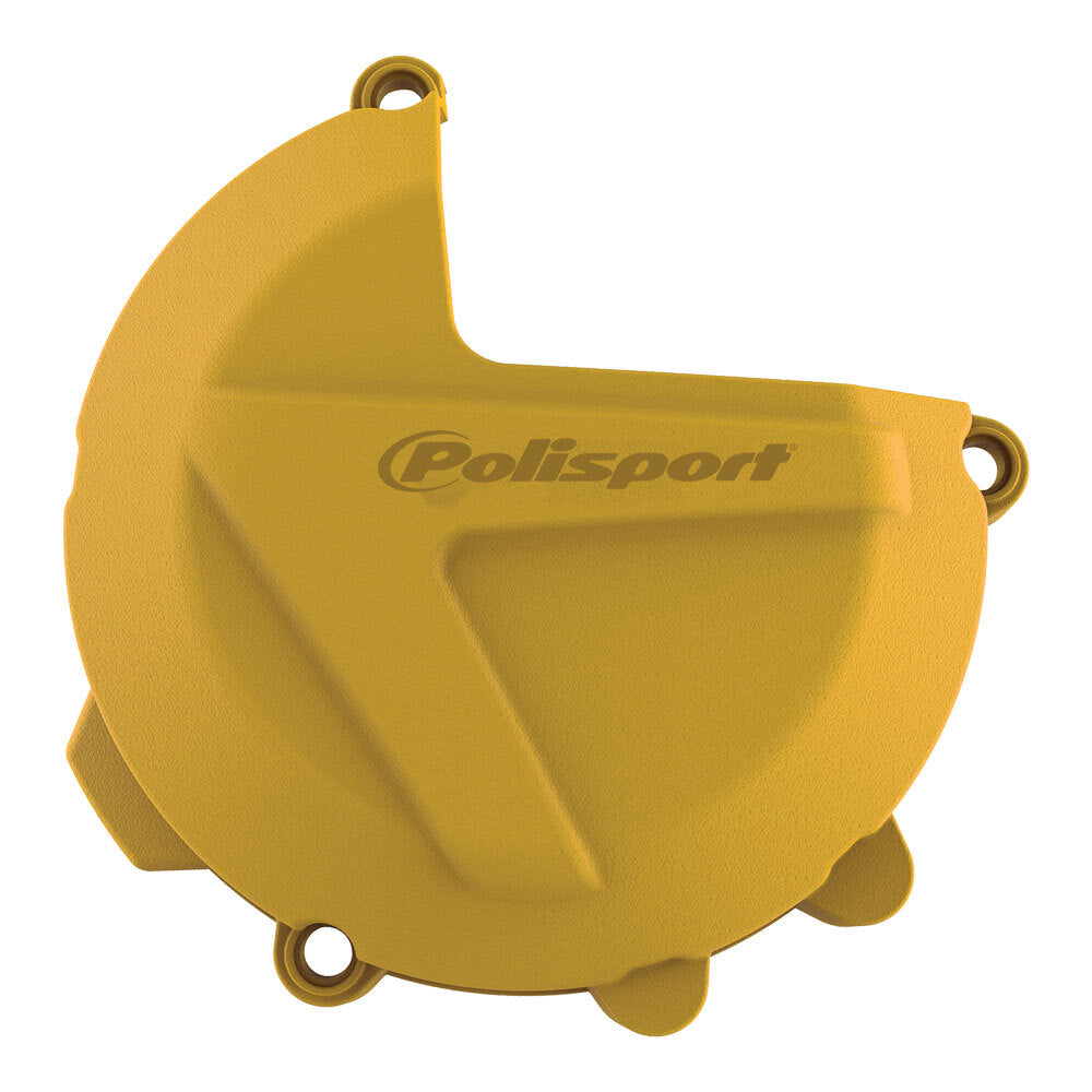 Polisport - POLISPORT CLUTCH COVER PROTECTOR HUSQ - YELLOW [10] - Shark Leathers