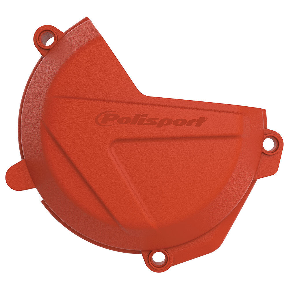 Polisport - POLISPORT CLUTCH COVER PROTECTOR KTM 250/350 SX-F 16-22 - ORANGE [10] - Shark Leathers