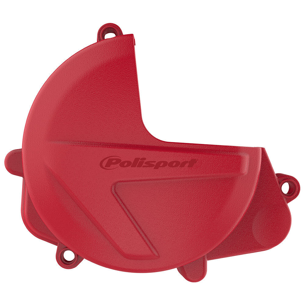 Polisport - POLISPORT CLUTCH COVER HON CRF450R 17-18 - RED [10] - Shark Leathers