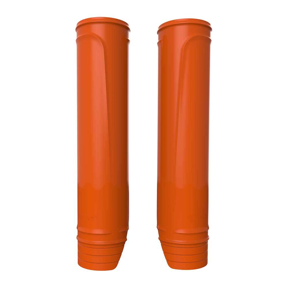 Polisport - POLISPORT UPPER FORK PROTECTORS UNIVERSAL - ORANGE [B12] - Shark Leathers