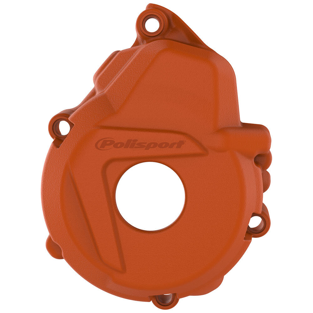 Polisport - POLISPORT IGNITION COVER KTM 250/350 EXCF 17-23 - ORANGE [6] - Shark Leathers