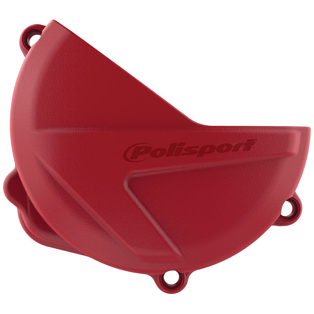 Polisport - POLISPORT CLUTCH COVER PROTECTOR HONDA CRF250R 18-24 - RED - Shark Leathers