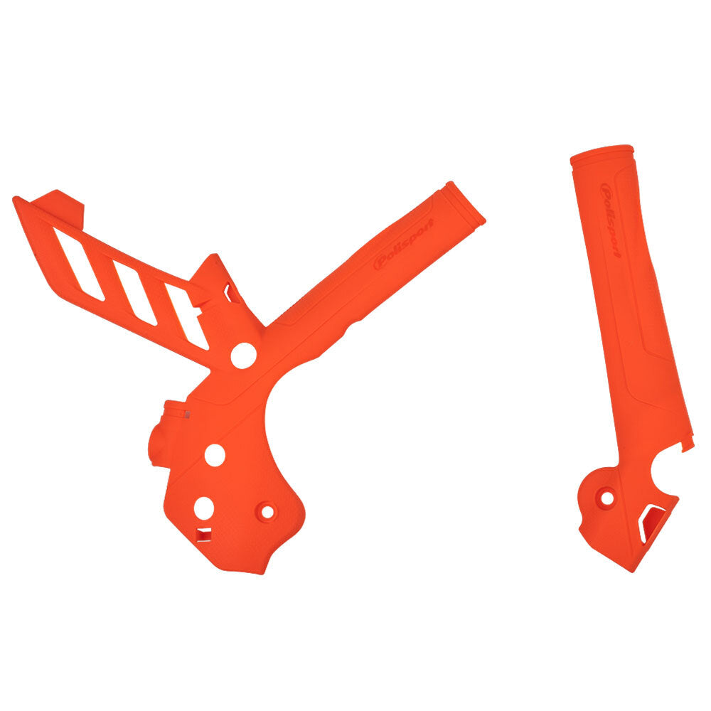 Polisport - POLISPORT FRAME PROTECTORS KTM SX-F - ORANGE - Shark Leathers