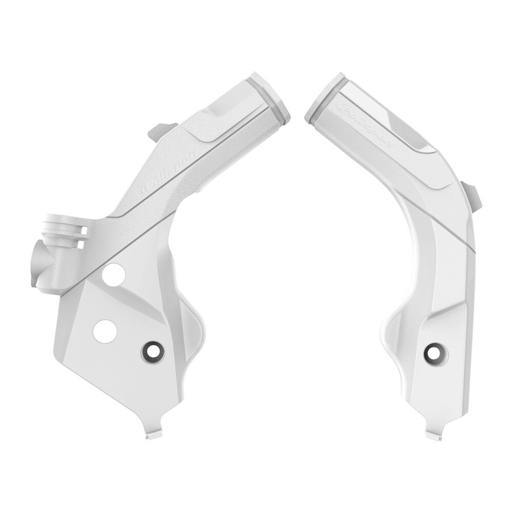 Polisport - POLISPORT FRAME PROTECTORS HUSQ FC/TC/FE/TE - WHITE [B12] - Shark Leathers