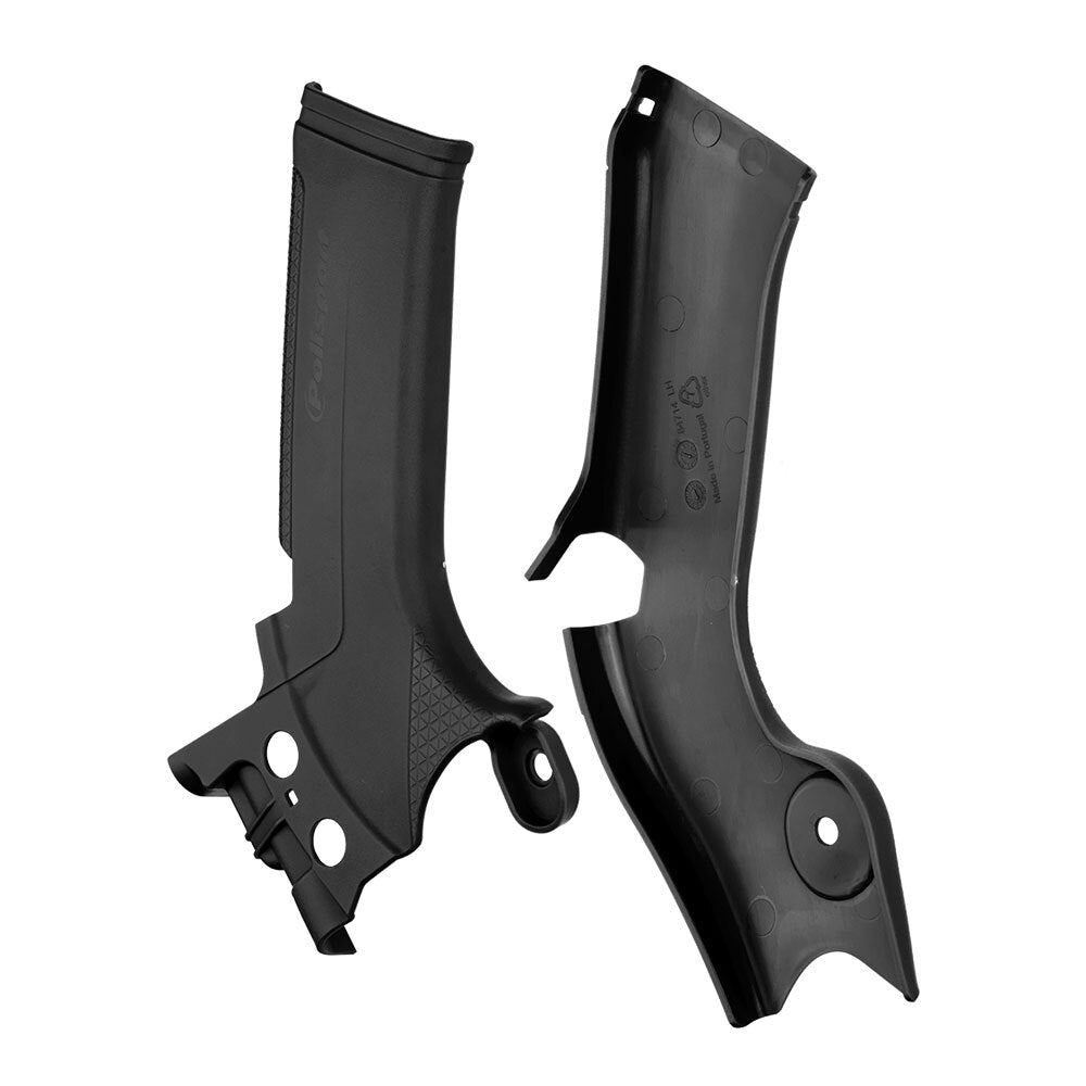 Polisport - POLISPORT FRAME PROTECTORS KAW KX450F 19-22 - BLACK [B12] - Shark Leathers