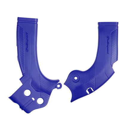 Polisport - POLISPORT FRAME PROTECTORS YAM YZ250F 14-18/YZ450F 14-17 - BLUE [B12] - Shark Leathers