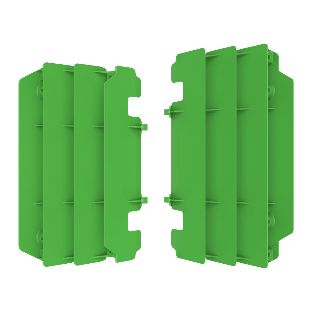 Polisport - POLISPORT RAD LOUVERS KAW KX - GREEN [B28] - Shark Leathers