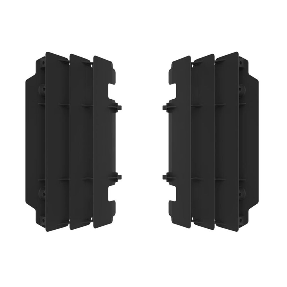 Polisport - POLISPORT RAD LOUVERS KAWASAKI KX250 05-07 - BLACK [B28] - Shark Leathers