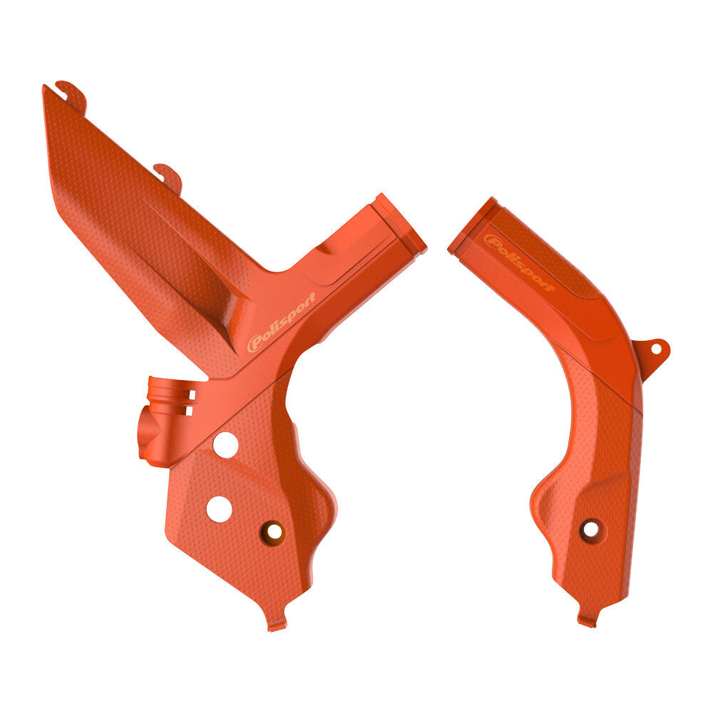 Polisport - POLISPORT FRAME PROTECTORS KTM SX/SX-F/EXC/EXC-F - ORANGE [B11] - Shark Leathers