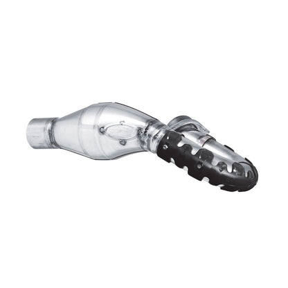 Polisport - POLISPORT ARMADILLO 4T HEAD PIPE GUARD SHORT 22CM - BLACK - Shark Leathers