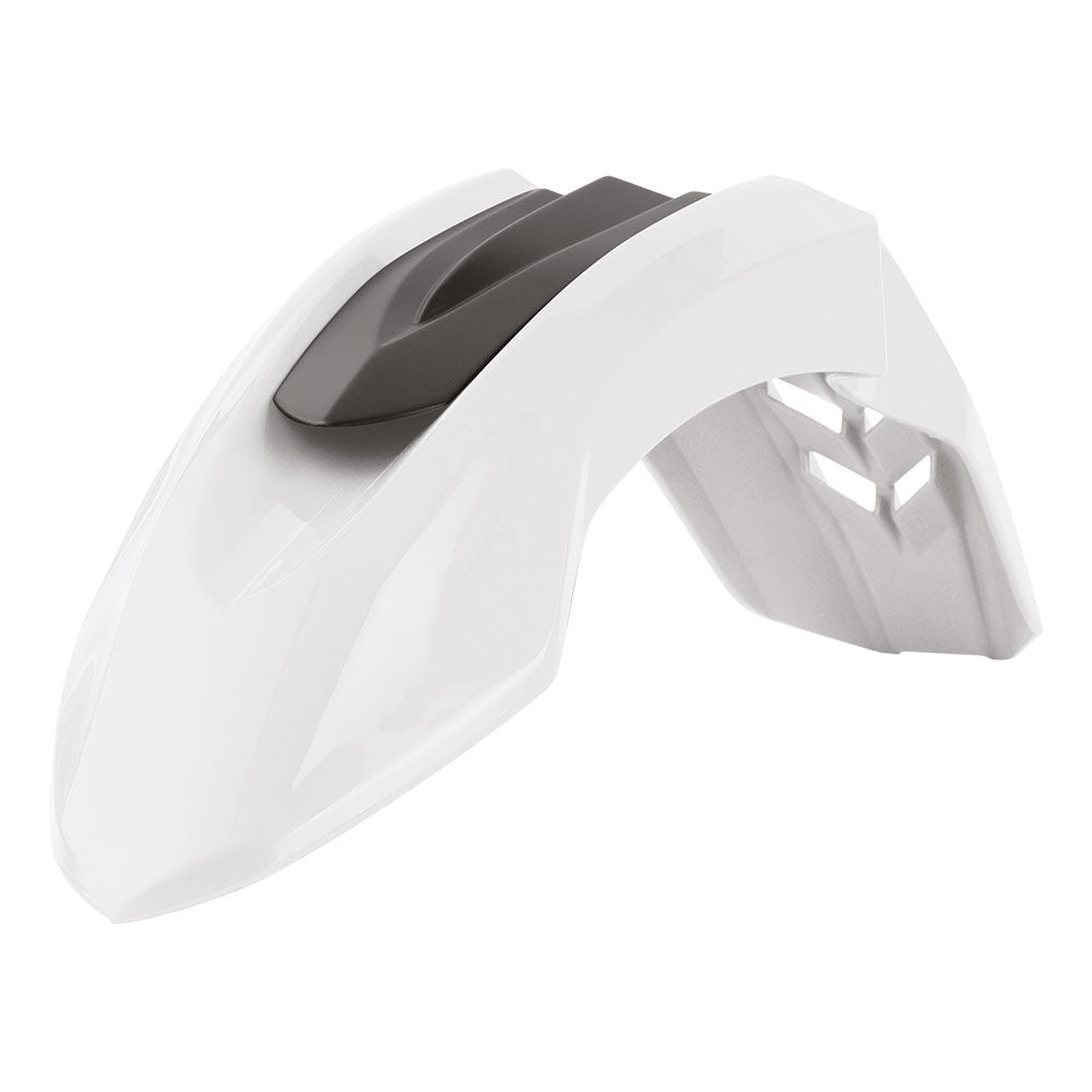 Polisport - POLISPORT SM LINE FRONT FENDER WHITE - Shark Leathers