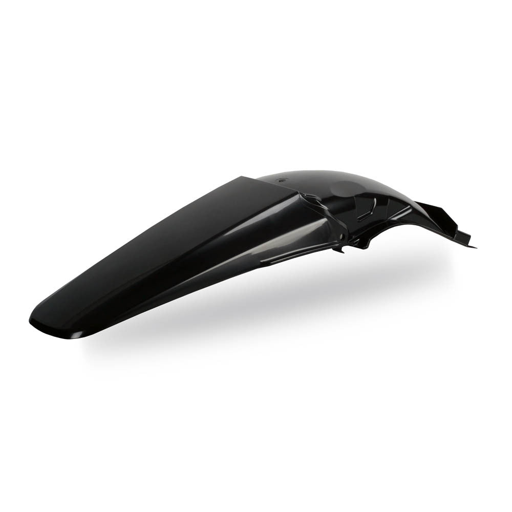 Polisport - POLISPORT REAR FENDER CR - BLACK [B7] - Shark Leathers