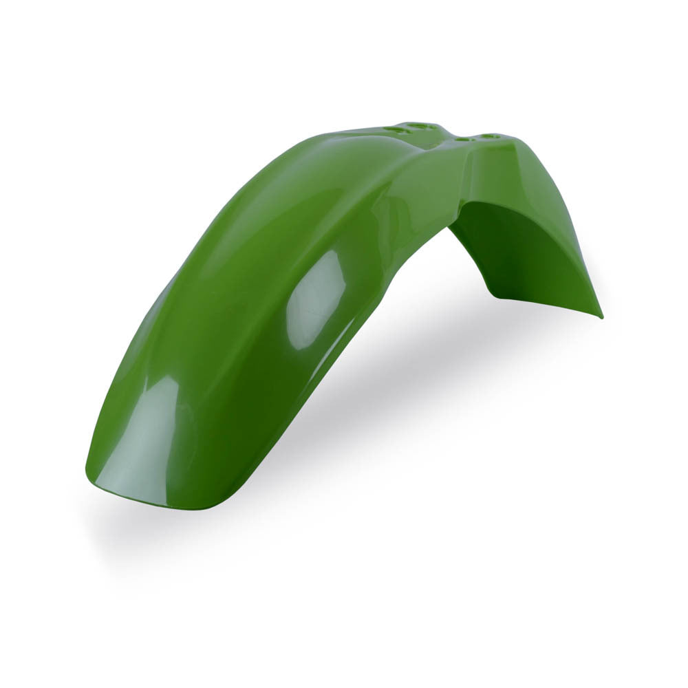 Polisport - POLISPORT FRONT FENDER KX65 00-22 - GREEN [B12] - Shark Leathers
