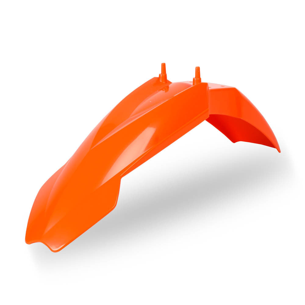 Polisport - POLISPORT FRONT FENDER SX65 - ORANGE [B12] - Shark Leathers