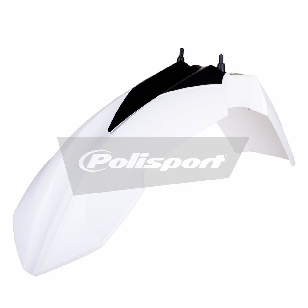 Polisport - POLISPORT FRONT FENDER KTM 65SX 09-15 - WHITE [B10] - Shark Leathers