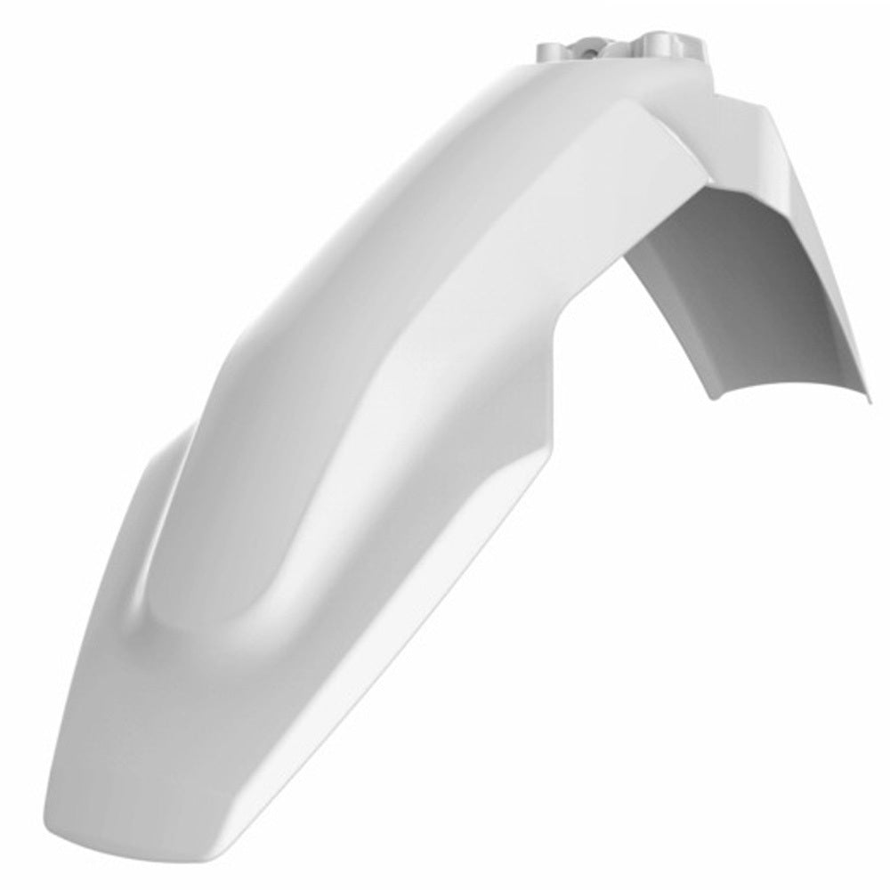 Polisport - POLISPORT FRONT FENDER HUSQVARNA 16-22 - WHITE [B10] - Shark Leathers