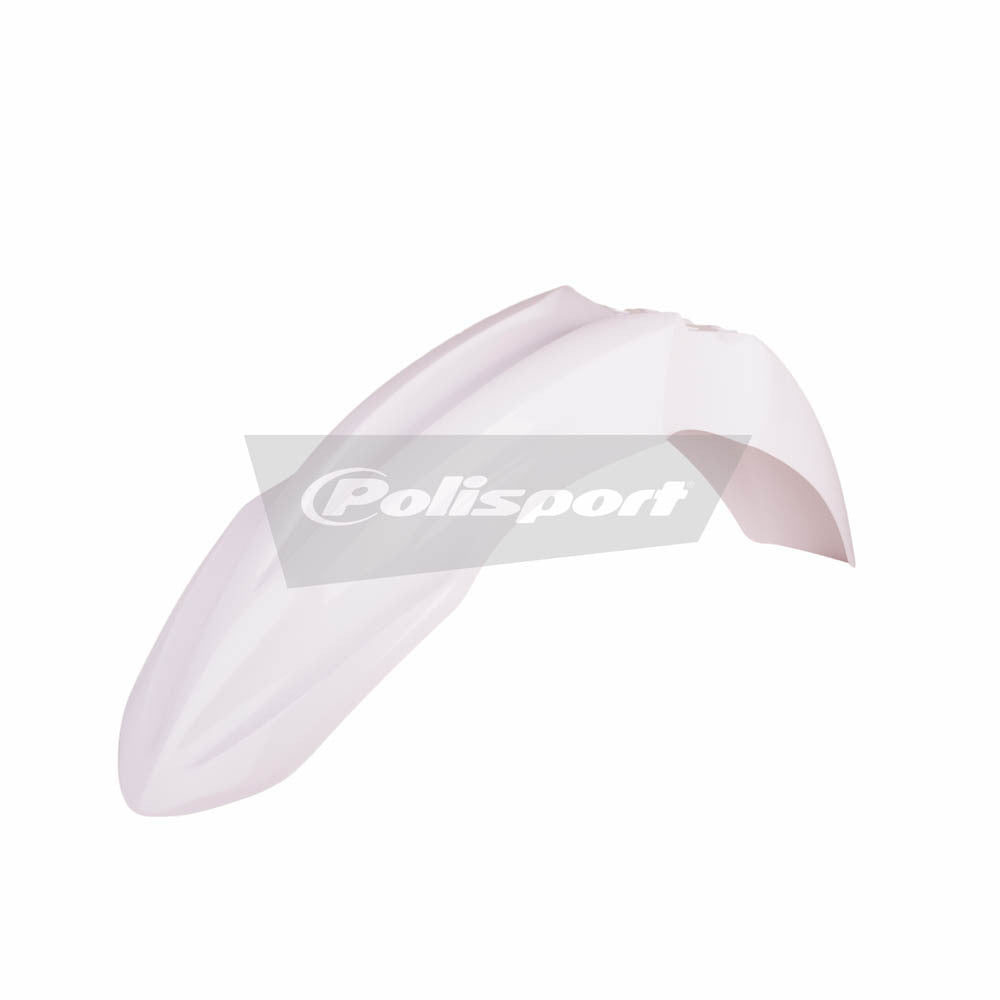 Polisport - POLISPORT FRONT FENDER KAW KX250F 13-16/KX450F 13-15 - WHITE - Shark Leathers