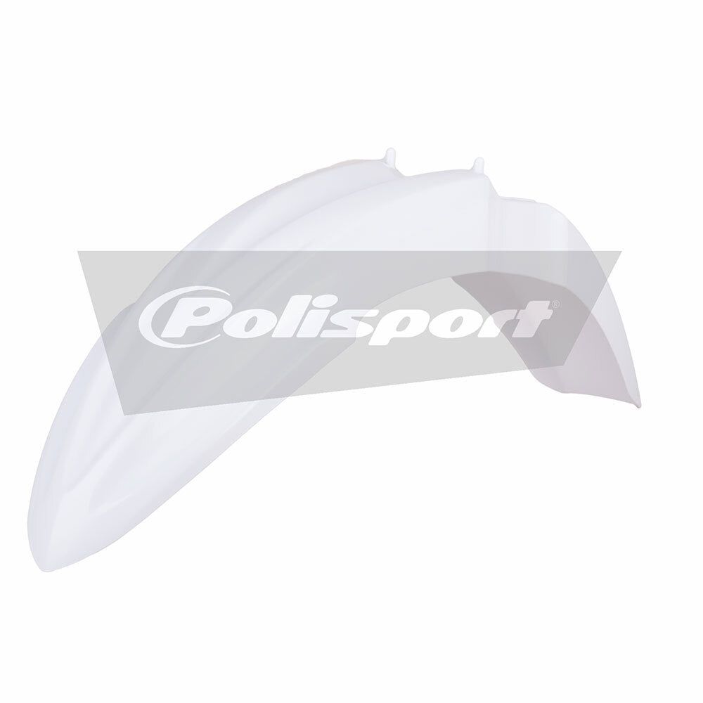 Polisport - POLISPORT FRONT FENDER KAW KX85 14-22 - WHITE - Shark Leathers