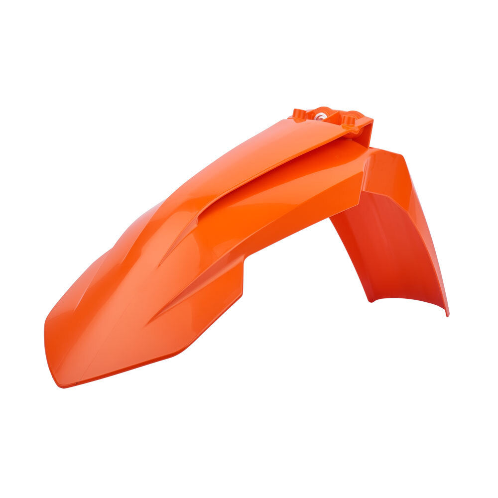 Polisport - POLISPORT FRONT FENDER KTM SX/SX-F/EXC/EXC-F 16-22 - 2016 ORANGE [B6] - Shark Leathers