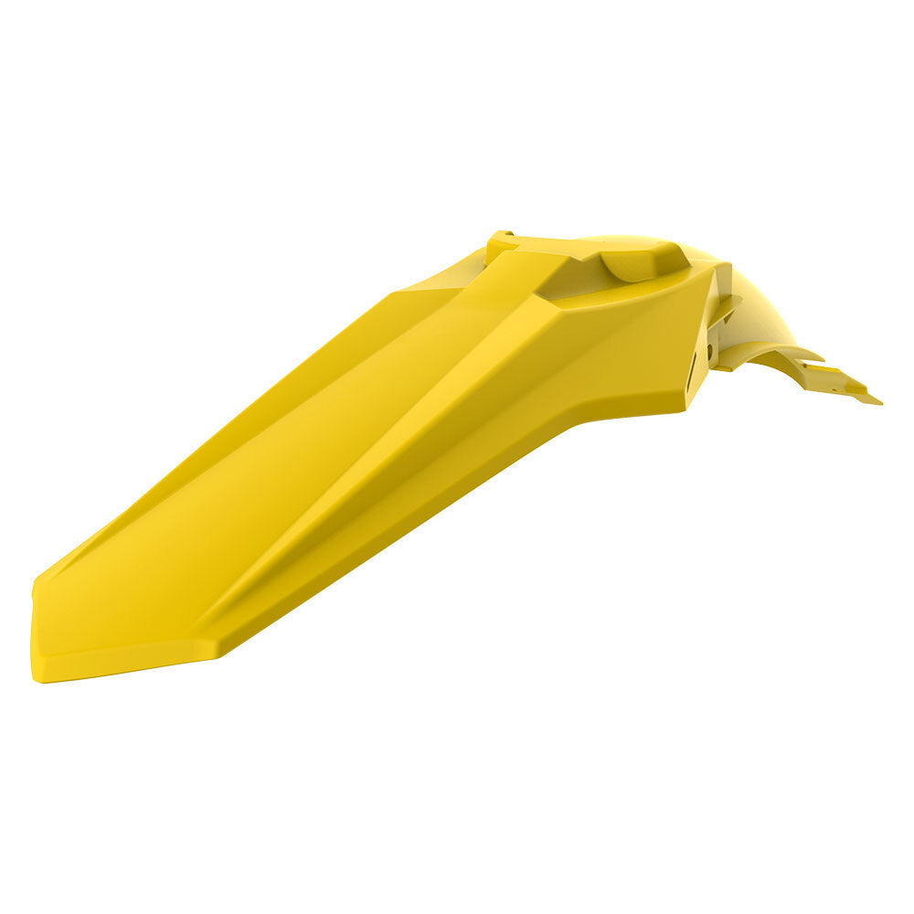 Polisport - POLISPORT REAR FENDER - RESTYLE - SUZUKI RM125/250 01-12 - YELLOW - Shark Leathers