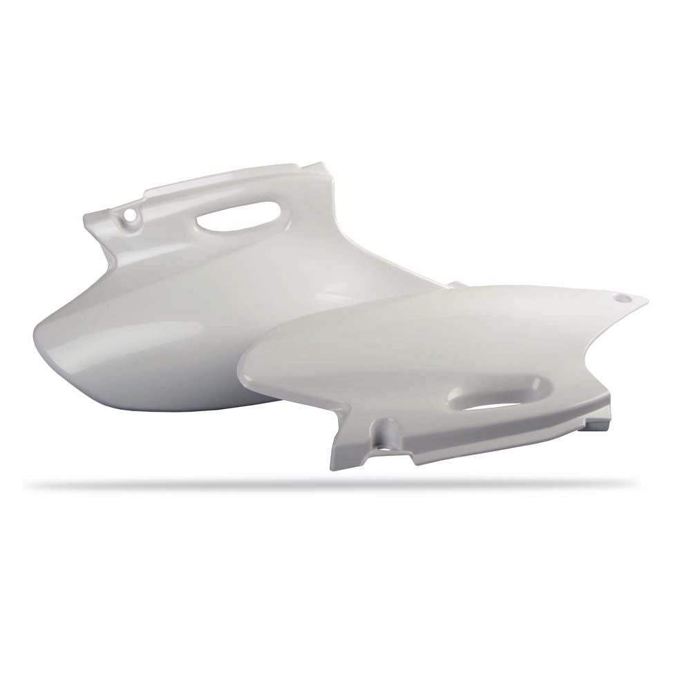 Polisport - POLISPORT SIDE COVERS YAMAHA YZF/WRF - WHITE [B7] - Shark Leathers