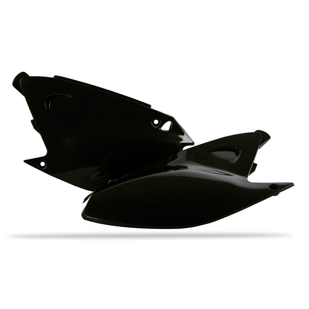 Polisport - POLISPORT SIDE COVERS KAWASAKI KX - BLACK - Shark Leathers