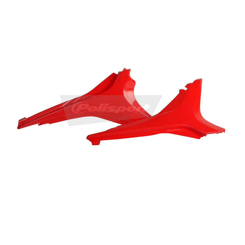 Polisport - POLISPORT UPPER SIDE PANELS HONDA CRF - RED [B8] - Shark Leathers