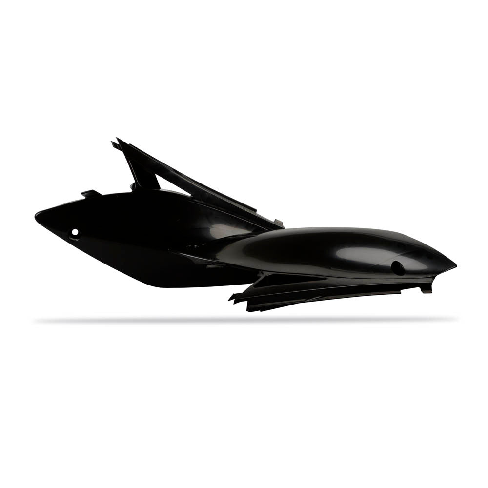 Polisport - POLISPORT SIDE COVERS KAWASAKI KXF - BLACK [B5] - Shark Leathers