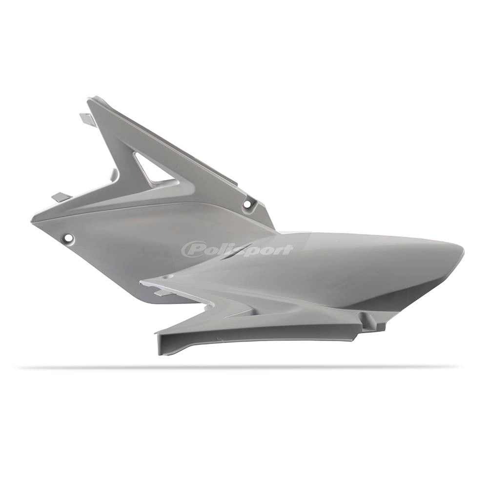 Polisport - POLISPORT SIDE COVERS SUZUKI RM-Z250 10-18 - WHITE [B5] - Shark Leathers